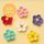 LARGE 5 PETAL SUGAR FLOWERS ASSORTED | BOX OF 96