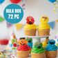 SESAME STREET | SUGAR DECORATIONS | BOX OF 72 - BB 30/03/26
