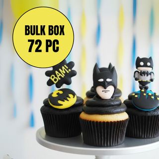 BATMAN | SUGAR DECORATIONS | BOX OF 72