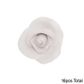 SINGLE ROSE MEDIUM WHITE | SUGAR FLOWERS | BOX OF 16