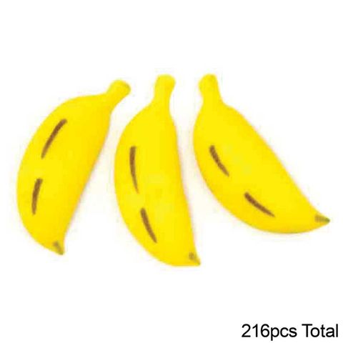 SUGAR BANANAS | SUGAR DECORATIONS | BOX OF 216