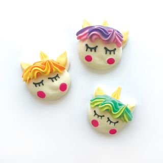 UNICORN FACE | SUGAR DECORATIONS | BOX OF 72