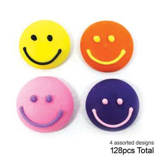 SMILEY FACES | SUGAR DECORATIONS | BOX 128 -
