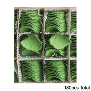 ROSE LEAVES | SUGAR FLOWERS | BOX OF 180