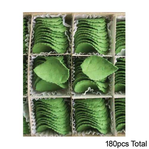 ROSE LEAVES | SUGAR FLOWERS | BOX OF 180 - BB 12/25