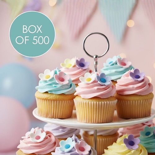 BLOSSOMS ASSORTED MEDIUM | SUGAR FLOWERS | BOX OF 500