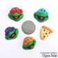 NINJA TURTLES | SUGAR DECORATIONS | BOX OF 72