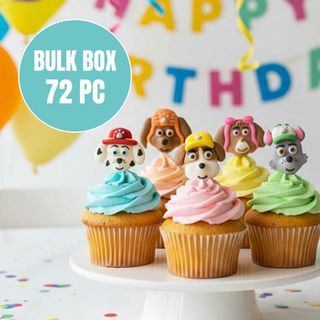 PAW PATROL | SUGAR DECORATIONS | BOX OF 72