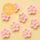 LARGE 5 PETAL SUGAR FLOWERS PINK | BOX OF 96