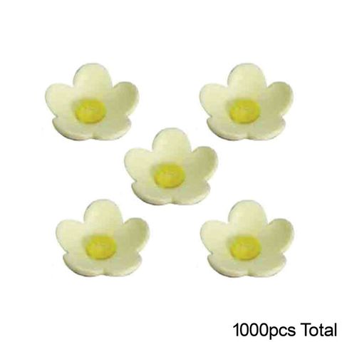 BLOSSOMS LEMON SMALL | SUGAR FLOWERS | BOX OF 1000 - BB 12/25