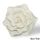 ROSE DAMASK WHITE LARGE | SUGAR FLOWERS | BOX OF 9