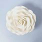ROSE DAMASK WHITE LARGE | SUGAR FLOWERS | BOX OF 9 - BB 12/25