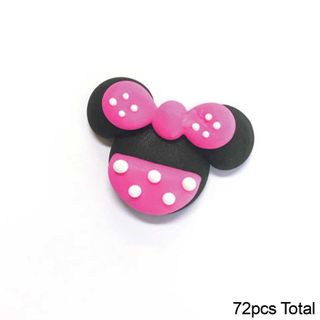 MINNIE MOUSE | SUGAR DECORATIONS | BOX OF 72