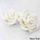 JUMBO CLASSIC ROSE WHITE | SUGAR FLOWERS | BOX OF 16