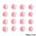APPLE BLOSSOM SUGAR FLOWERS PINK | BOX OF 168 - BB 12/25