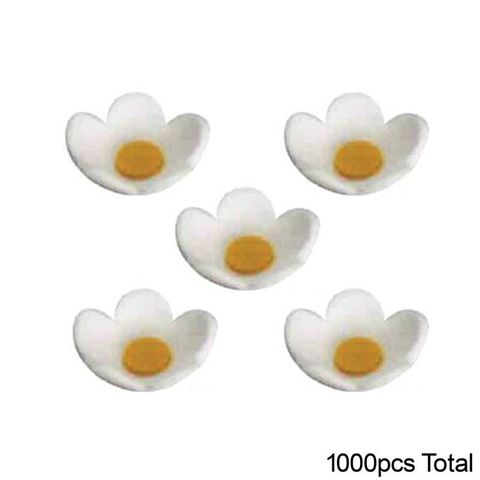 BLOSSOMS WHITE SMALL | SUGAR FLOWERS | BOX OF 1000 - BB 12/25