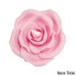 SINGLE ROSE LARGE PINK | SUGAR FLOWERS | BOX OF 9