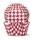 408 BAKING CUPS - RED HOUNDS TOOTH - 100 PIECE PACK