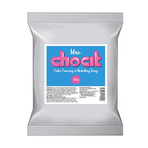 CHOCIT | BLUE | MODELLING CHOCOLATE | 500G - BB 05/25