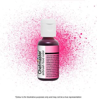 CHEFMASTER | DEEP PINK | AIRBRUSH FOOD COLOUR | 0.64 OZ/18 GRAMS - BB 25/04/25