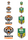 NRL WESTS TIGERS A4 LOGO SHEET | EDIBLE IMAGE