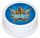 NRL GOLD COAST TITANS ROUND EDIBLE ICING IMAGE - 6.3 INCH / 16CM