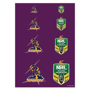 NRL MELBOURNE STORM A4 LOGO SHEET | EDIBLE IMAGE