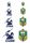 NRL MELBOURNE STORM A4 LOGO SHEET | EDIBLE IMAGE
