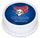 NRL NEWCASTLE KNIGHTS ROUND EDIBLE ICING IMAGE - 6.3 INCH / 16CM