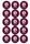 NRL MANLY WARRINGAH SEA EAGLES 2 INCH/5CM CUPCAKE IMAGE SHEET - 15 PER SHEET