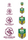 NRL MANLY SEA EAGLES A4 LOGO SHEET | EDIBLE IMAGE