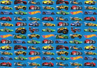 HOT WHEELS PATTERN SHEET A4 EDIBLE IMAGE