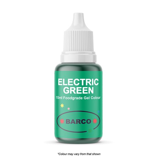 BARCO | GEL COLOUR | ELECTRIC GREEN | 15ML - BB 20/06/24