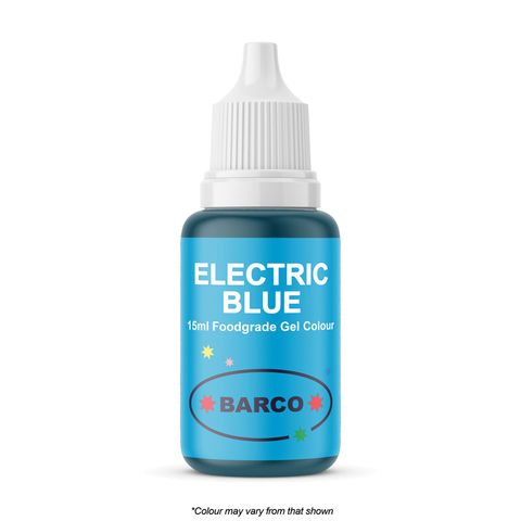 BARCO | GEL COLOUR | ELECTRIC BLUE | 15ML - BB 20/06/24