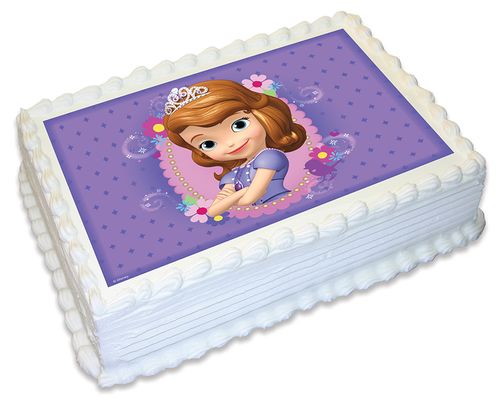 DISNEY SOFIA THE FIRST - PRINCESS SOFIA -  A4 EDIBLE ICING IMAGE - 29.7CM X 21CM (APPROX.)