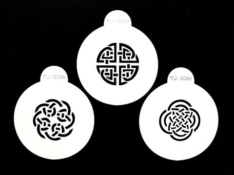 ORIENTAL STENCILS (3 PACK)