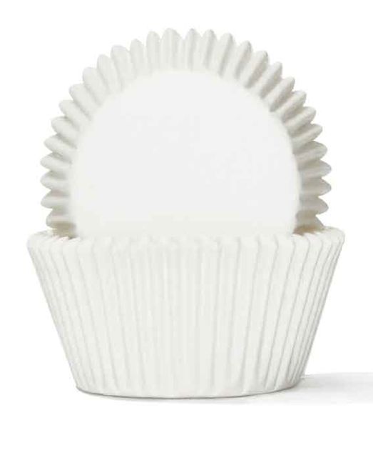 700 BAKING CUPS WHITE 100 PIECE PACK