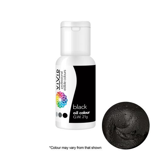 VIVID | BLACK | OIL COLOUR | 21G - BB 15/09/24