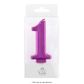 WISH | NUMBER 1 | PINK METALLIC CANDLE