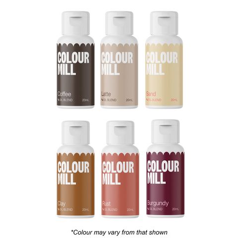 COLOUR MILL | OUTBACK 6 PACK | FOOD COLOUR | 6 x 20ML