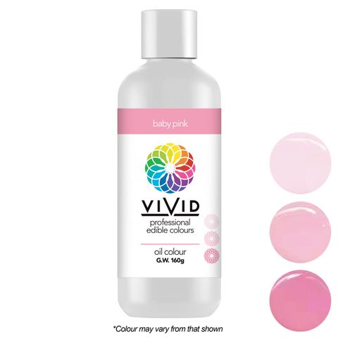 VIVID | BABY PINK | OIL COLOUR | 160G - BB 15/09/26