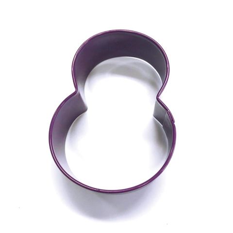 NUMBER 8 | COOKIE CUTTER | PURPLE