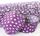 700 BAKING CUPS - PURPLE POLKA DOTS - 500 PIECE PACK