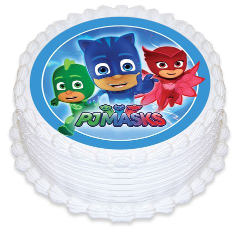 PJ MASKS | 160MM ROUND | EDIBLE IMAGE