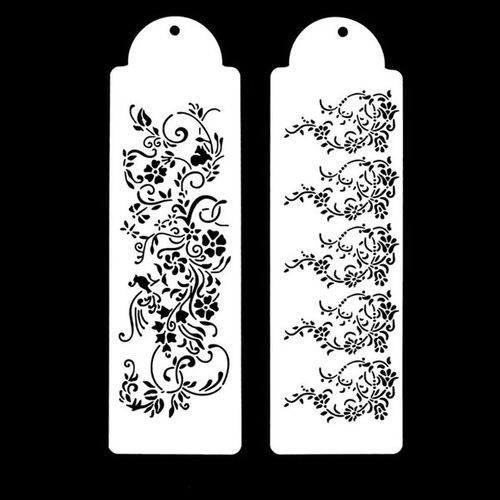 FLORAL STENCIL SET | 2 PIECES