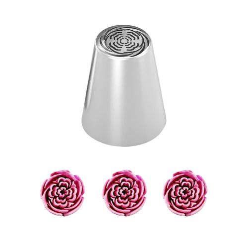 CAKE CRAFT | CABBAGE ROSE | RUSSIAN PIPING TIP | 36MM