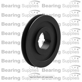 112MM PCD TAPERLOCK PULLEY 1 GROOVE 1610