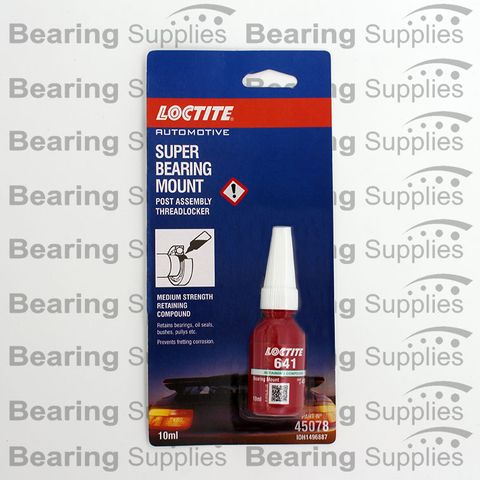 1496887  LOCTITE 641-10ML BEARING MOUNT