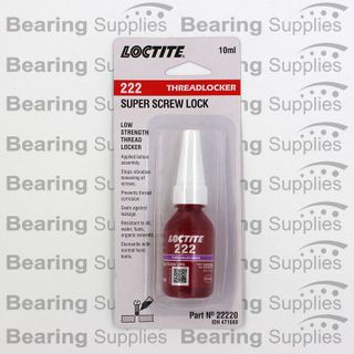 471660 LOCTITE 222-10ML SCREW LOCK