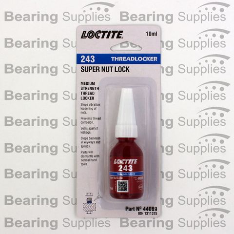 Loctite 243 Thread Locker 10ml Red